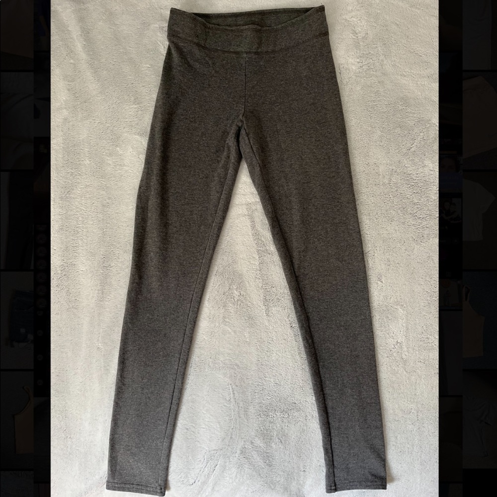 Women’s Gray Cotton Leggings